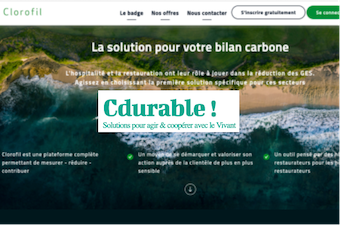 Décarboner l’hôtellerie et la restauration avec Clorofil, premier calculateur gratuit d’empreinte carbone