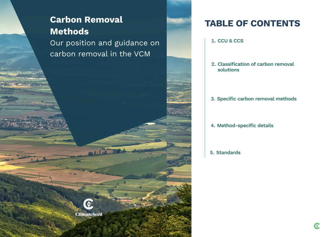 carbon removals guidebook