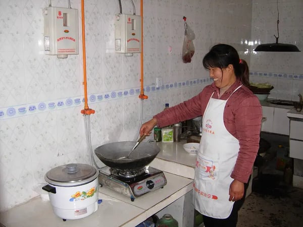 Woman in Kitchen  1
