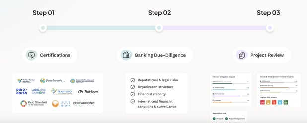 carbon project selection process