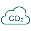 co2 cloud icon