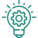 innovation light bulb icon